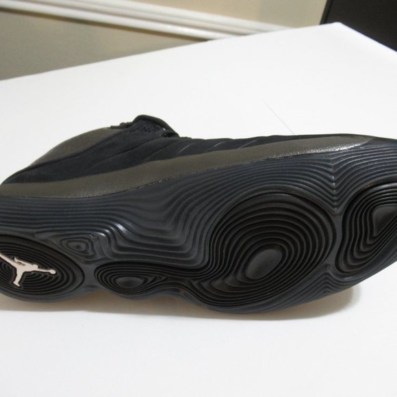 Nike Air Jordan Super.Fly 2017 Flight Black/Chrome Sneakers Men’s Size 10, NEW - Picture 10 of 10